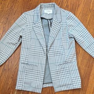 Liverpool Los Angeles Plaid Women's Blazer Large